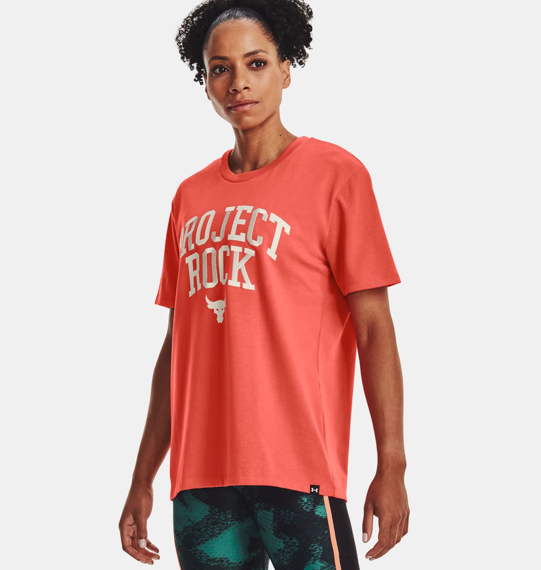Tricouri & Polo -  under armour Project Rock Heavyweight Campus T-Shirt